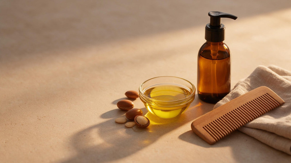 Argan oil hair care, step by step: your Cab's Professional routine