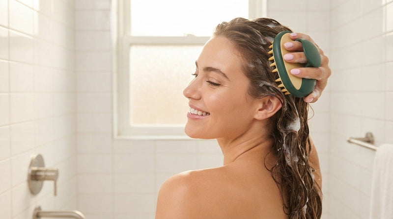 Scalp massager at Aroma Sense
