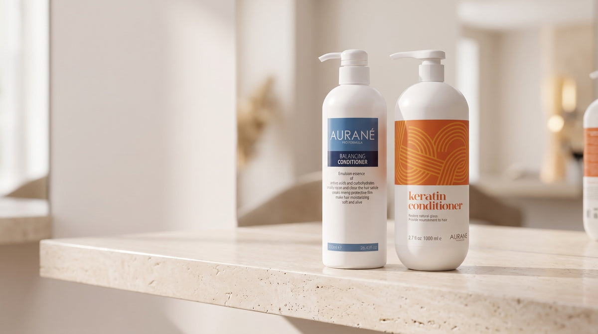 Aurané conditioners: Balancing and Keratin