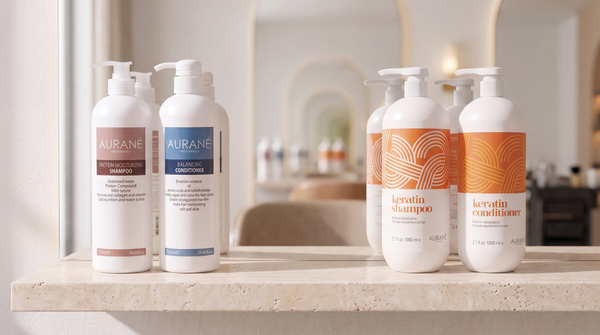 Aurané shampoo and conditioner sets