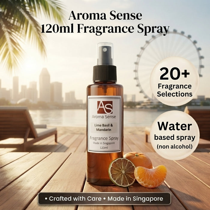 120ml Fragrance Spray by Aroma Sense