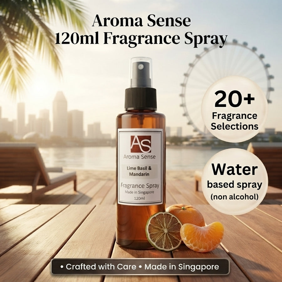 120ml Fragrance Spray by Aroma Sense