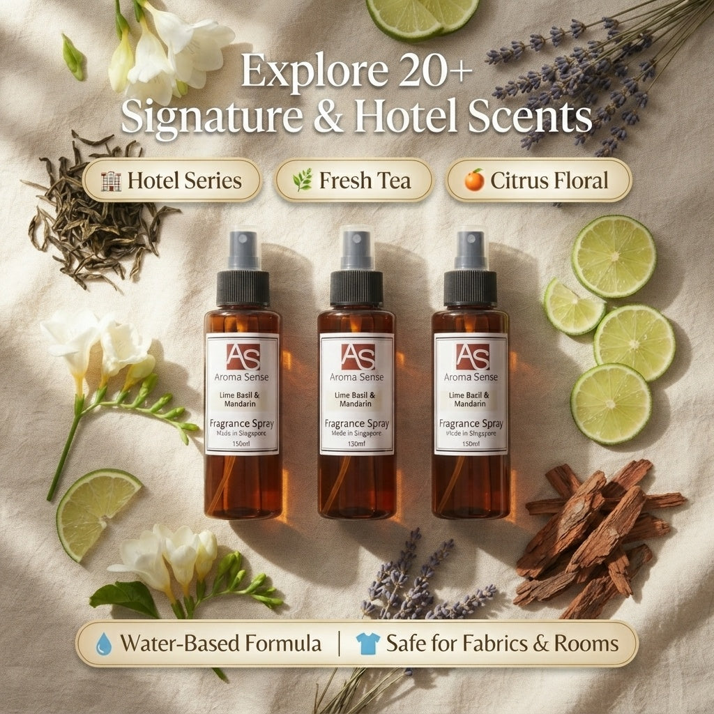 120ml Fragrance Spray by Aroma Sense