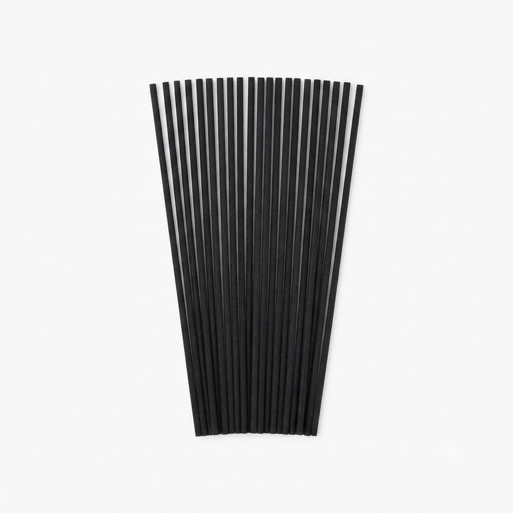 3mm Black Reed Diffuser Sticks by Aroma Sense