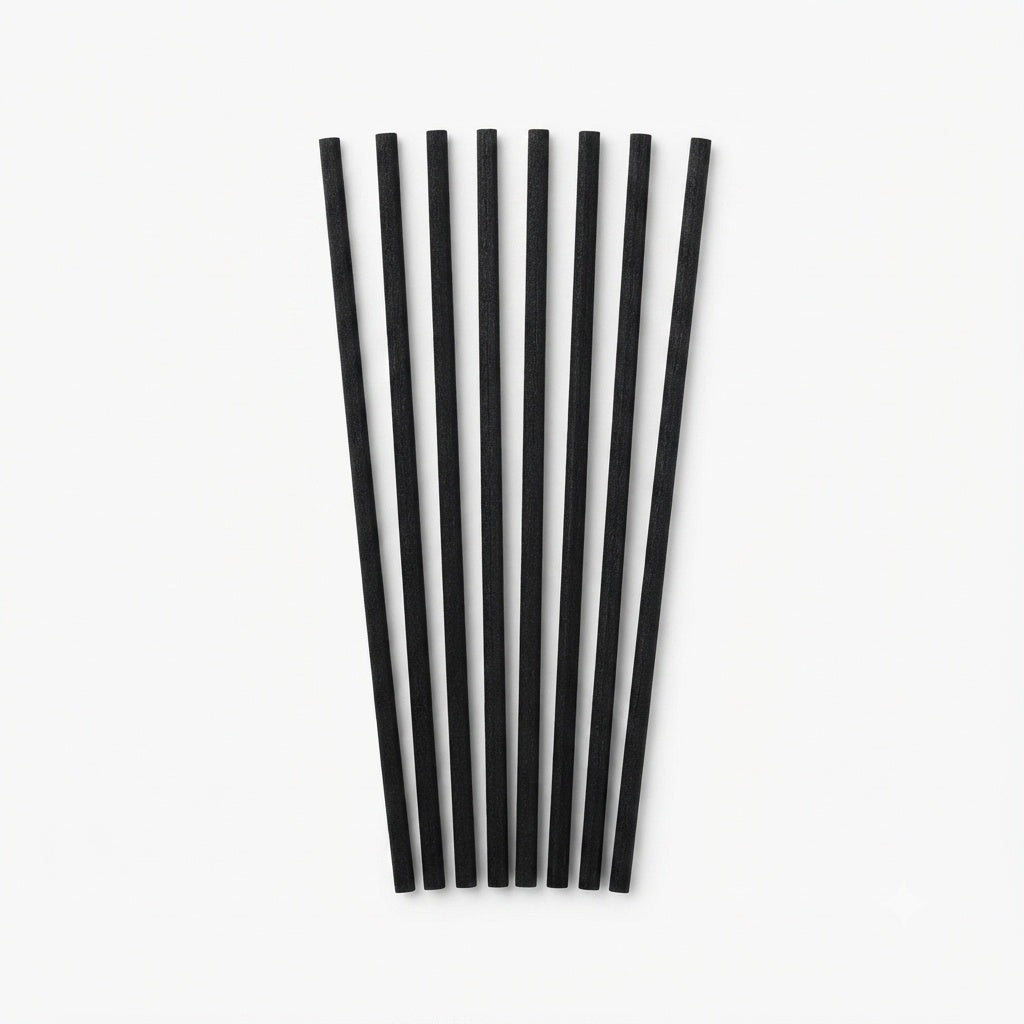3mm Black Reed Diffuser Sticks by Aroma Sense