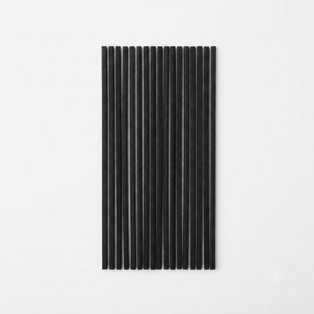 3mm Black Reed Diffuser Sticks by Aroma Sense