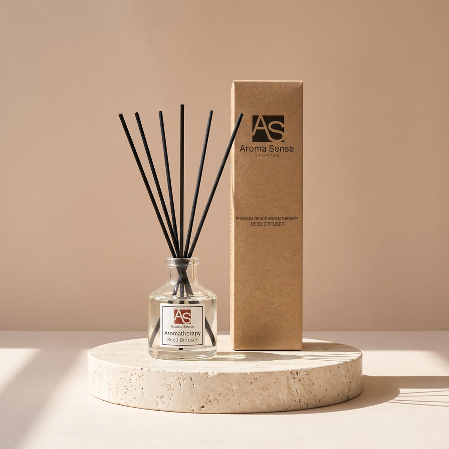 50ml Aromatherapy Reed Diffuser (Clear Glass)