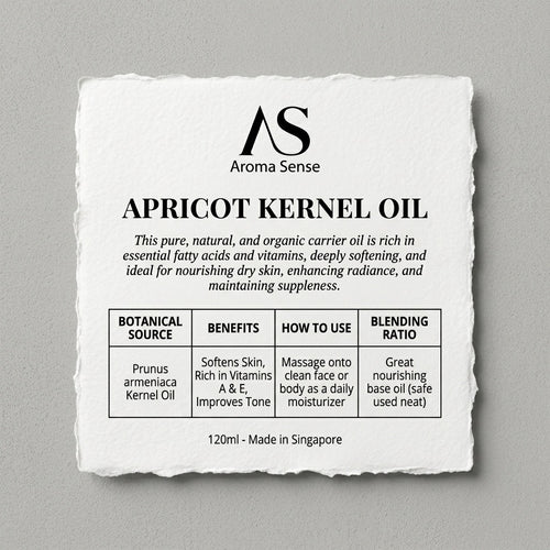 Apricot Kernel Carrier Oil (120ml) by Aroma Sense
