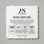 Avocado Carrier Oil (120ml) by Aroma Sense