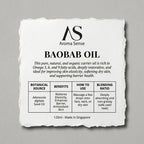 Baobab Carrier Oil (120ml) by Aroma Sense