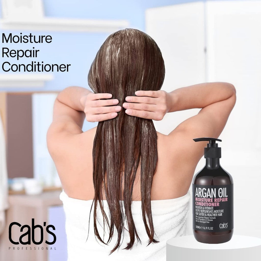 Cab's Professional Argan Oil Conditioner 500ml | Moisture Repair 500 ml