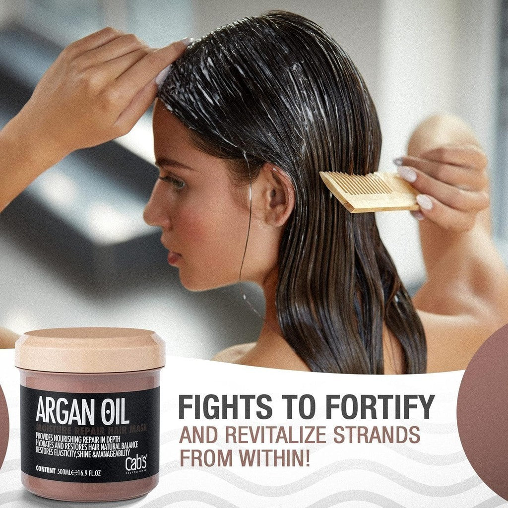 Cab's Professional Argan Oil Hair Mask 500ml | Repair