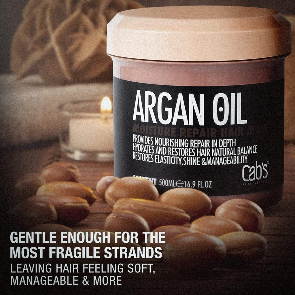 Cab's Professional Argan Oil Hair Mask 500ml | Repair