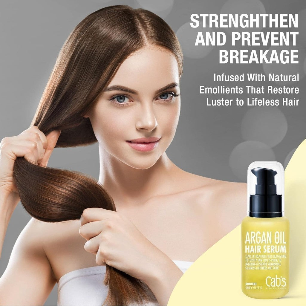 Cab's Professional Argan Oil Hair Serum 50ml | Shine