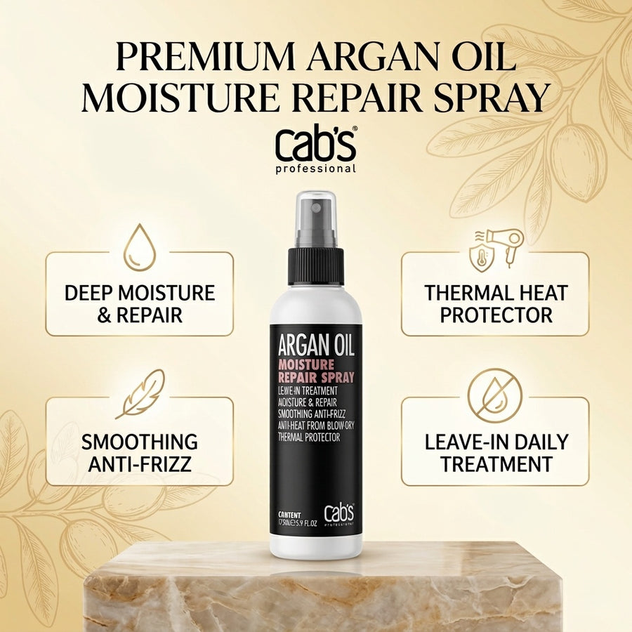 Cab's Professional Argan Oil Moisture Repair Spray