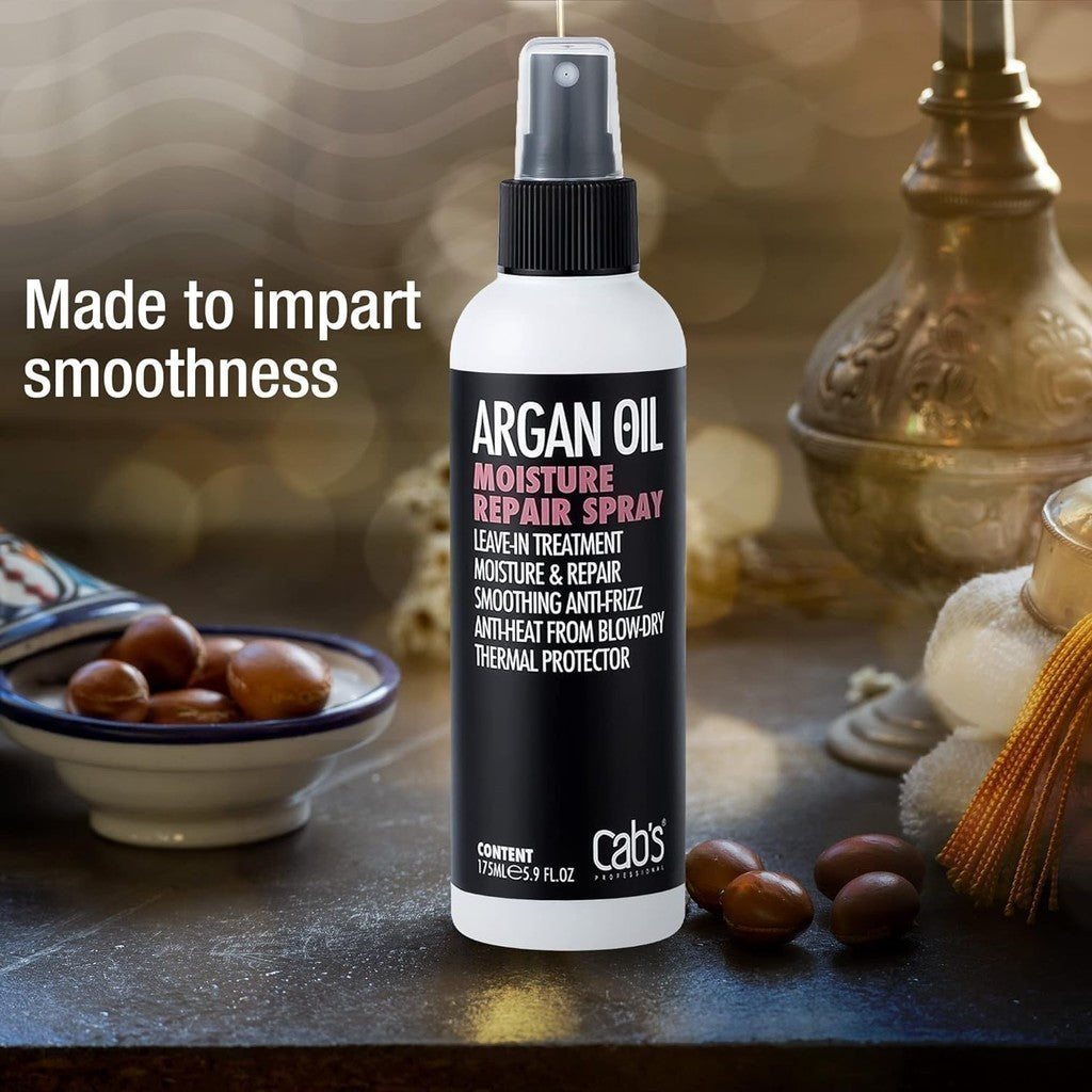 Cab's Professional Argan Oil Hair Spray 175ml | Heat & UV