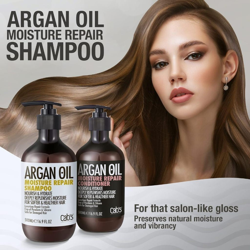 Cab's Professional Argan Oil Shampoo 500ml | Moisture 500 ml
