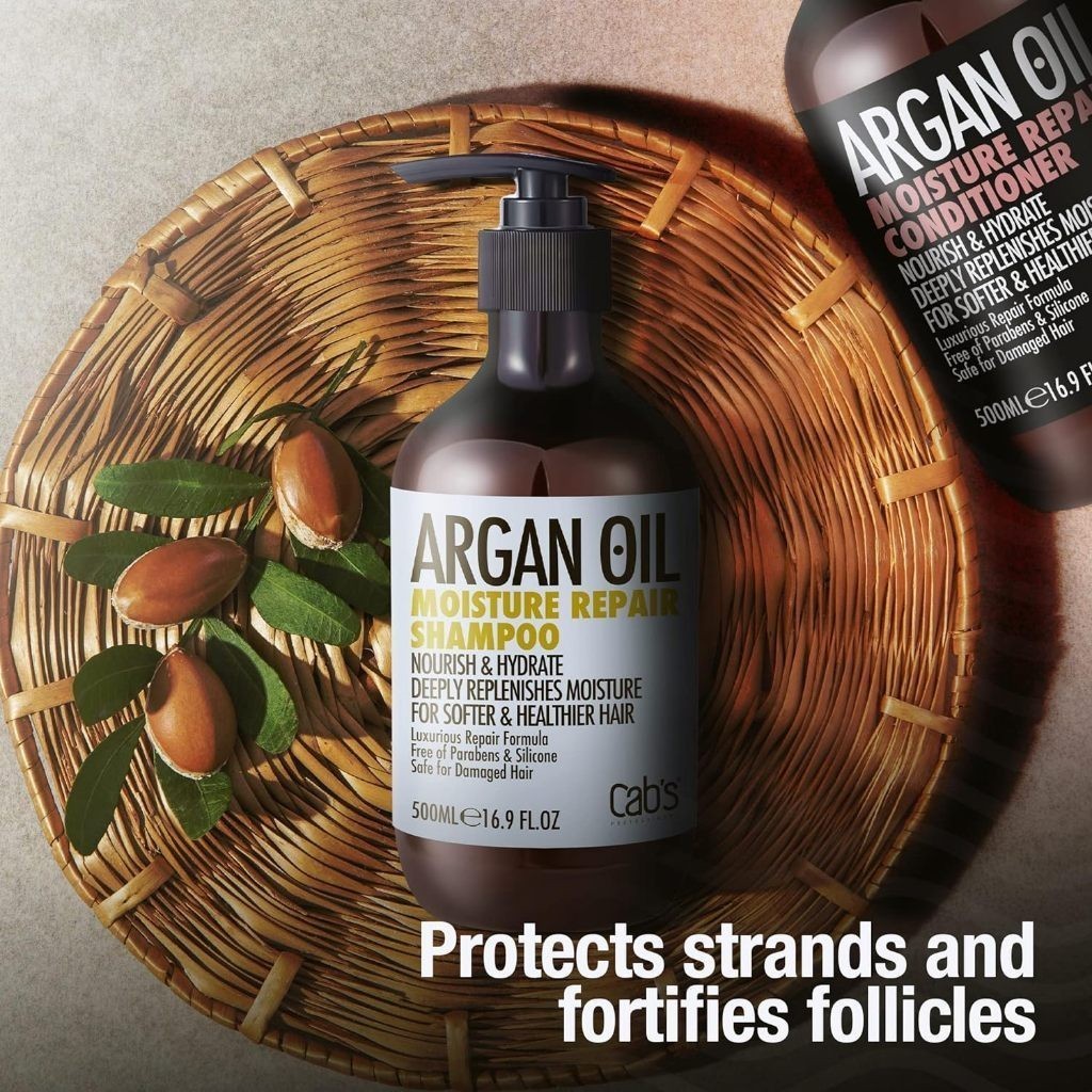 Cab's Professional Argan Oil Shampoo 500ml | Moisture 500 ml