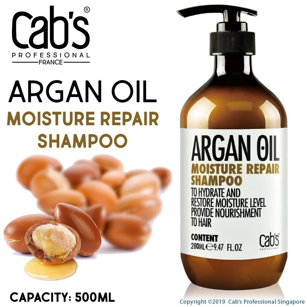 Cab's Professional Argan Oil Shampoo 500ml | Moisture 500 ml