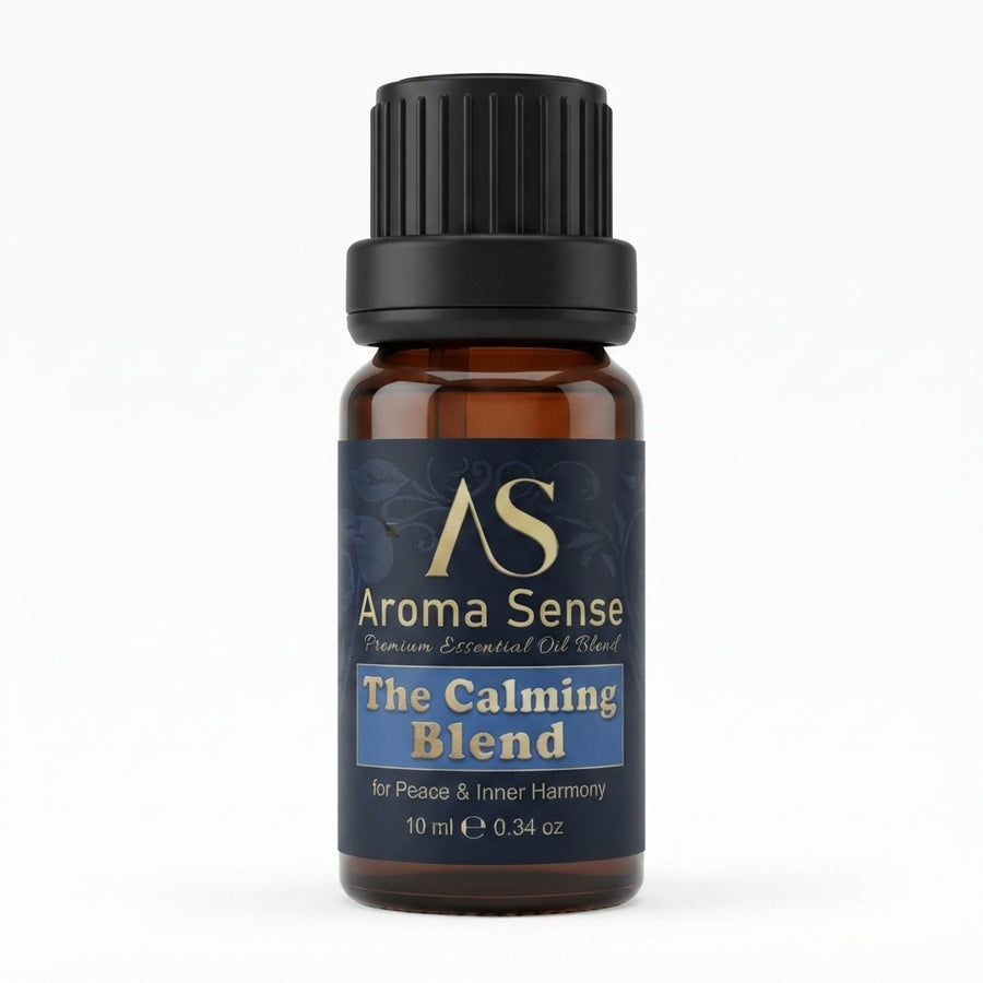 Calming Blend aroma oil, 10 ml amber glass bottle