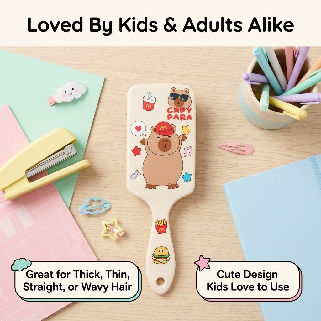 Capybara Air Cushion Hair Brush by Aroma Sense