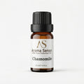 Chamomile aroma oil, 10 ml amber glass bottle