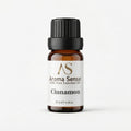 Cinnamon aroma oil, 10 ml amber glass bottle