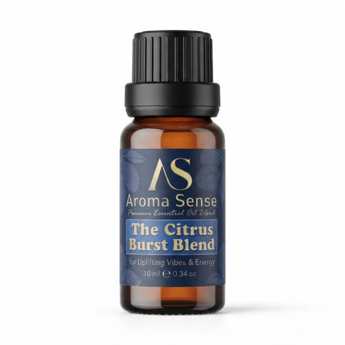 Citrus Burst Blend aroma oil, 10 ml amber glass bottle
