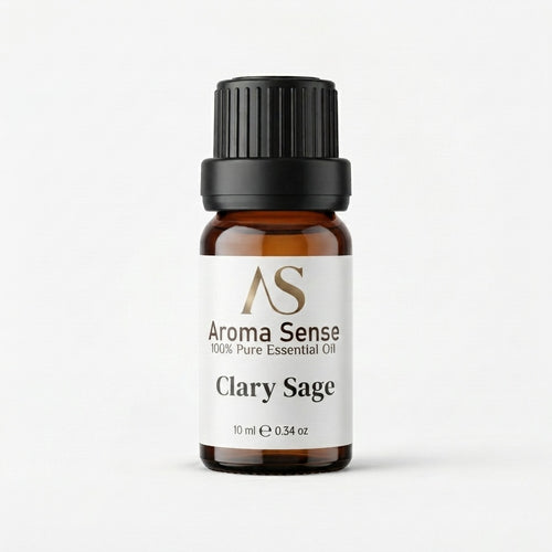 Clary Sage aroma oil, 10 ml amber glass bottle
