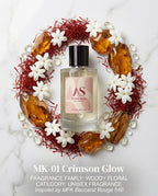 Crimson Glow Eau de Parfum (100ml) – Inspired by MFK Baccarat Rouge 540
