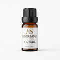Cumin aroma oil, 10 ml amber glass bottle