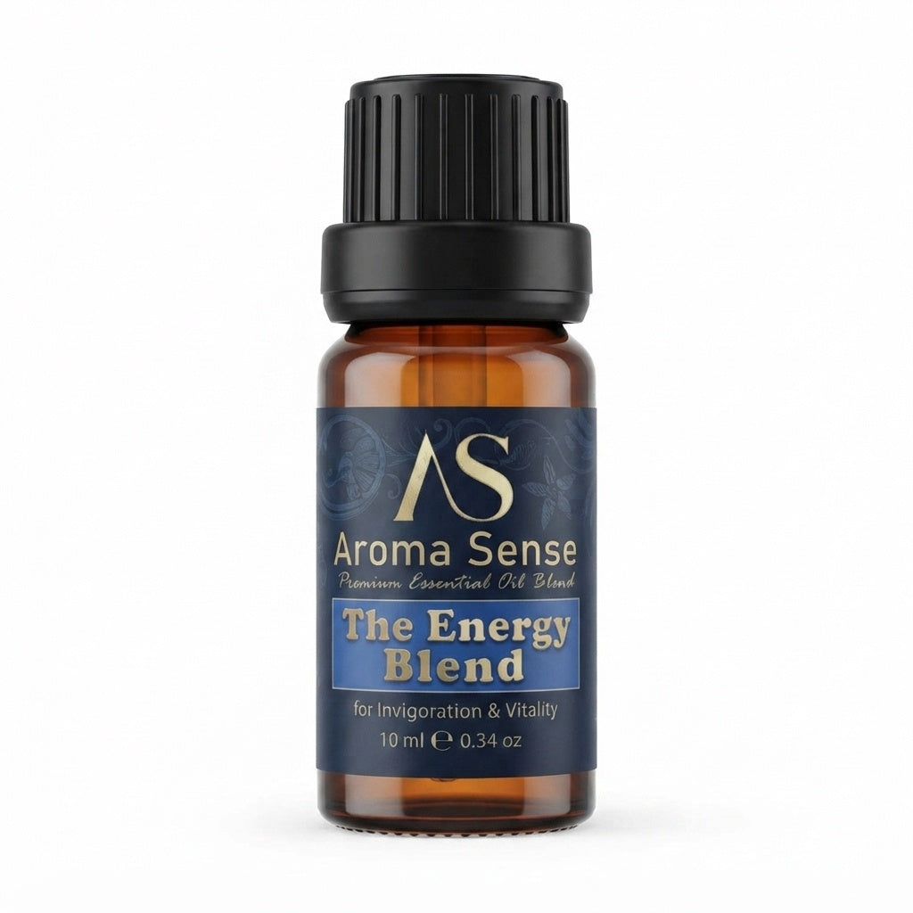 Energy Blend aroma oil, 10 ml amber glass bottle