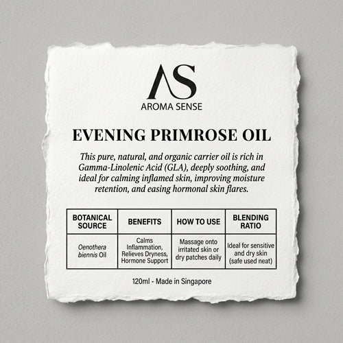 Evening Primrose Carrier Oil (120ml) by Aroma Sense