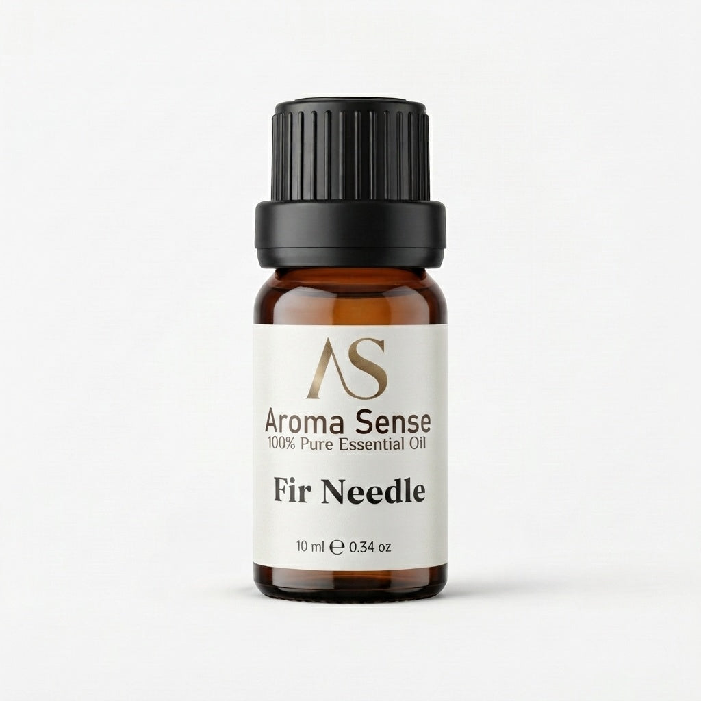 Fir Needle aroma oil, 10 ml amber glass bottle