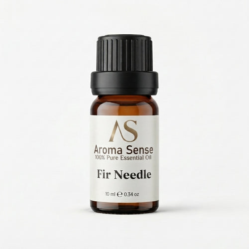 Fir Needle aroma oil, 10 ml amber glass bottle