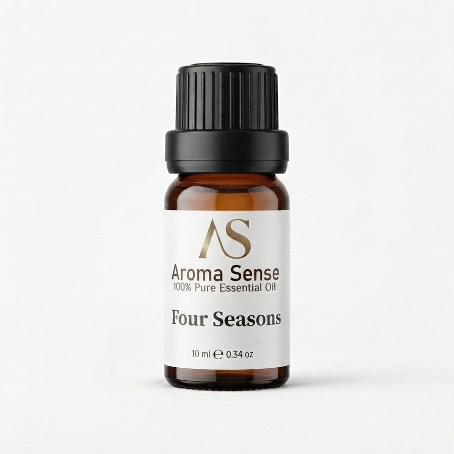 Four Seasons aroma oil, 10 ml amber glass bottle