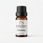 Ginseng aroma oil, 10 ml amber glass bottle