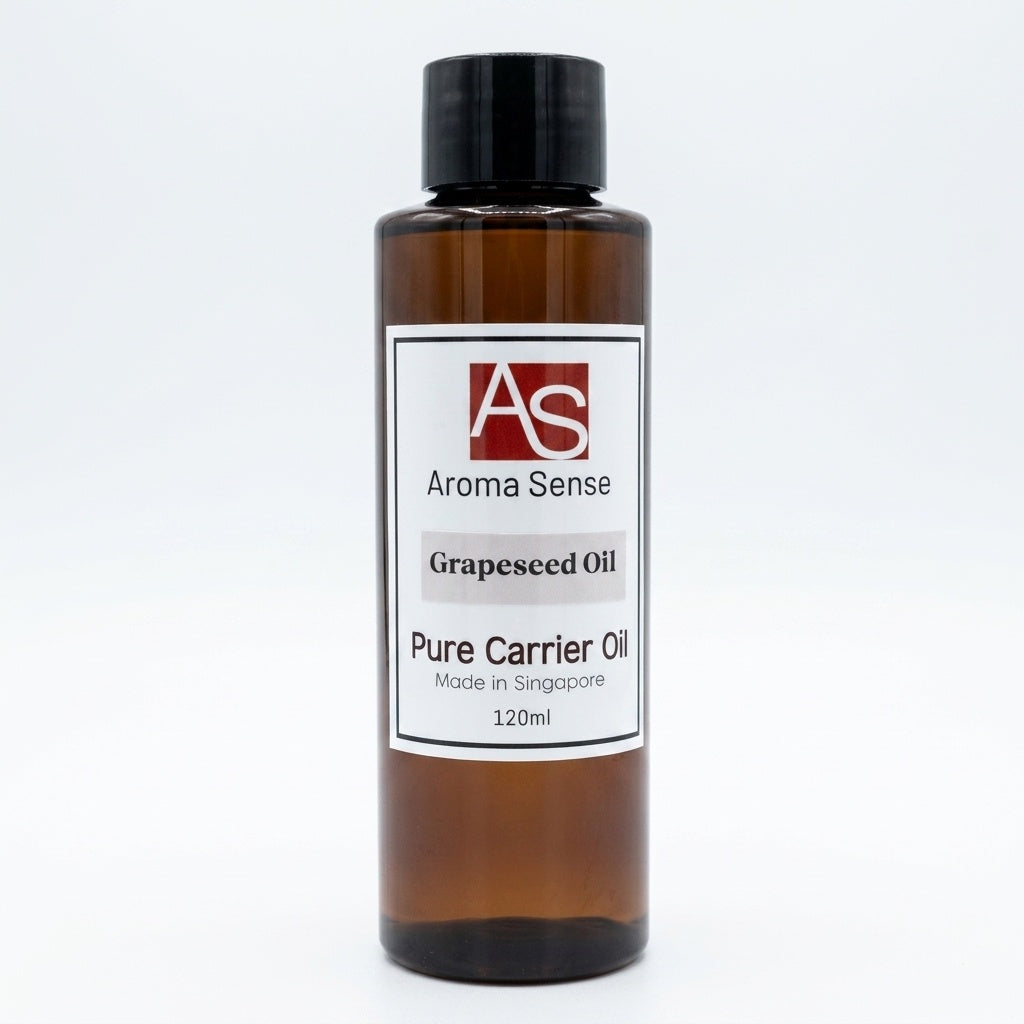 Aroma Sense Grapeseed Pure Carrier Oil 120ml