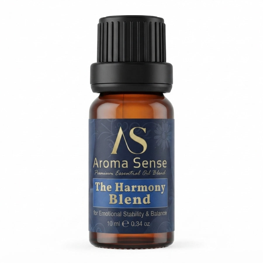 Harmony Blend aroma oil, 10 ml amber glass bottle