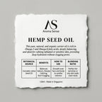 Hemp Seed Carrier Oil (120ml) by Aroma Sense