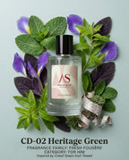 Heritage Green Eau de Parfum (100ml) – Inspired by Creed Green Irish Tweed