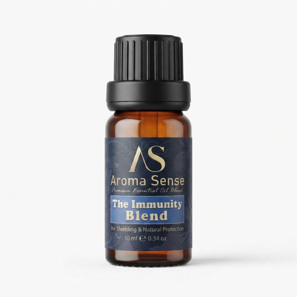 Immunity Blend aroma oil, 10 ml amber glass bottle