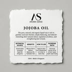 Jojoba Carrier Oil (120ml) by Aroma Sense