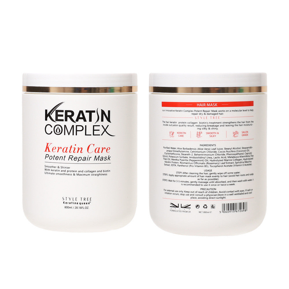 Keratin Care Hair Mask — Intense Nourishment & Repair