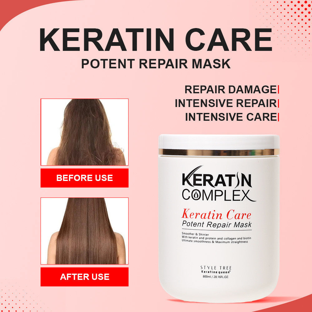 Keratin Care Hair Mask — Intense Nourishment & Repair