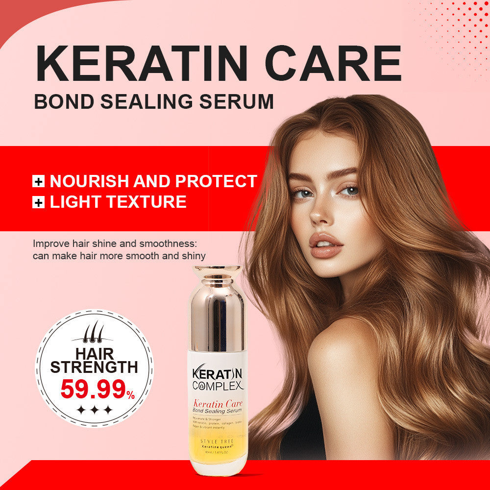 Keratin Care Hair Oil — Nourish, Protect & Radiate
