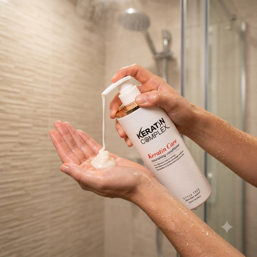 Keratin Care smoothing shampoo