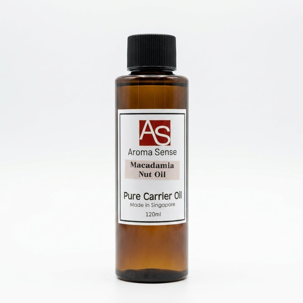 Aroma Sense Macadamia Nut Pure Carrier Oil 120ml