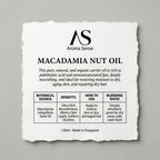 Macadamia Nut Carrier Oil (120ml) by Aroma Sense