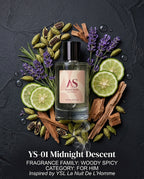 Midnight Descent Eau de Parfum (100ml) – Inspired by YSL La Nuit De L'Homme